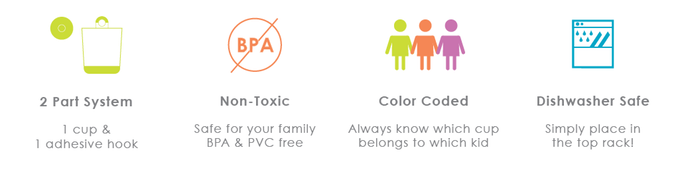 PUJ Hangable Kids Cups