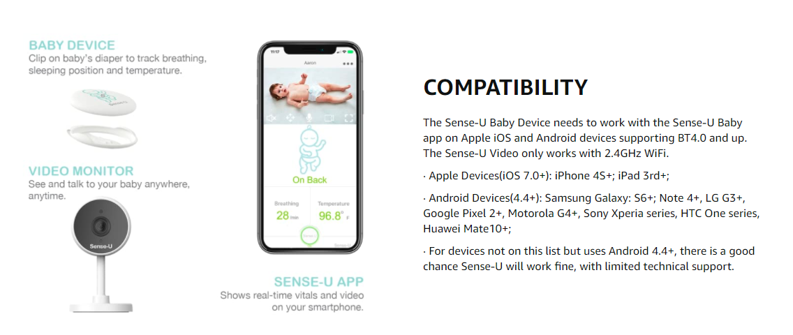 Sense-U Baby Monitor