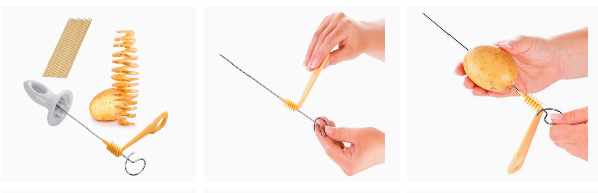 Tornado Potato Spiral Cutter