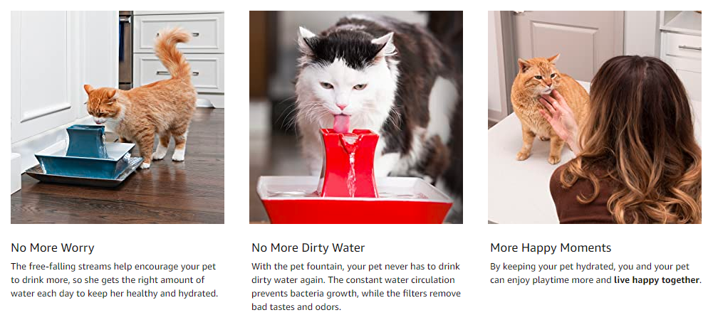 Pagoda Ceramic Pet Fountain