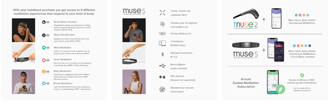MUSE S: The Brain Sensing Headband