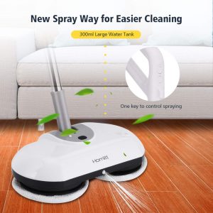 Homitt Cordless Power Spray Floor Mop