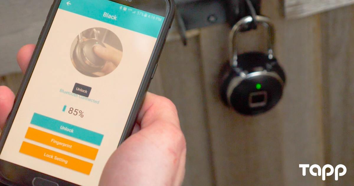 Tapplock One Plus Smart Fingerprint Padlock