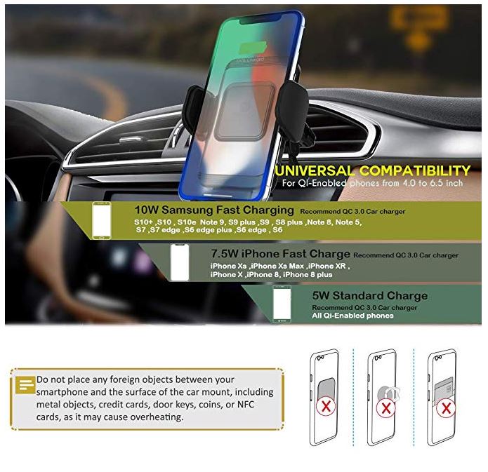 ZeeHoo Wireless Car Charger