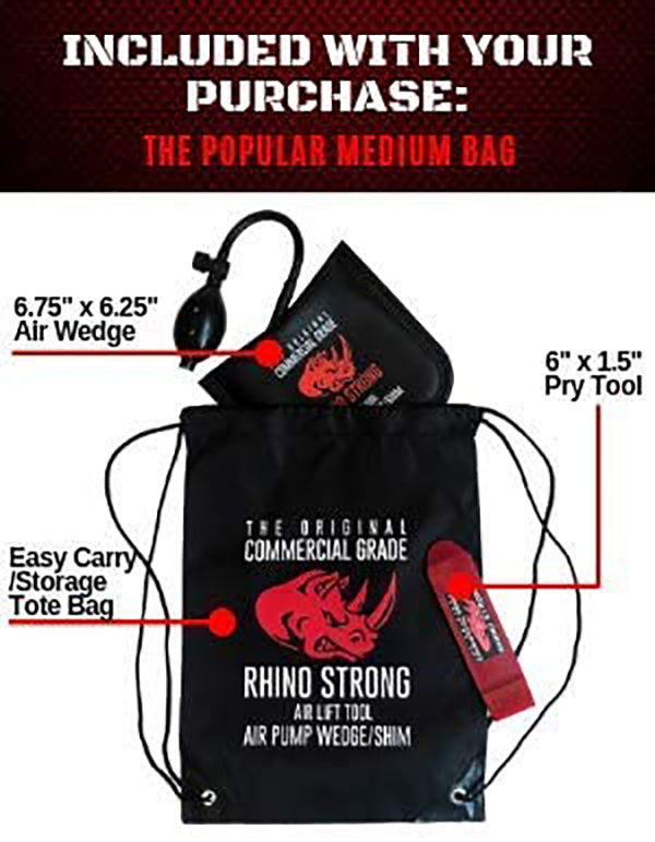 Rhino Strong Commercial Grade Air Wedge Bag