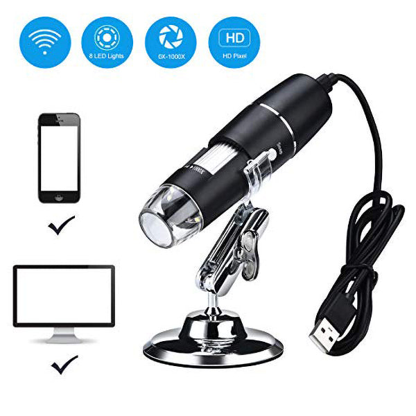 Wireless Digital WiFi USB Microscope