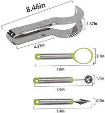 Stainless Steel Fruit Carving Slicer Set