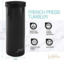 French Presse Coffee & Tea Tumbler