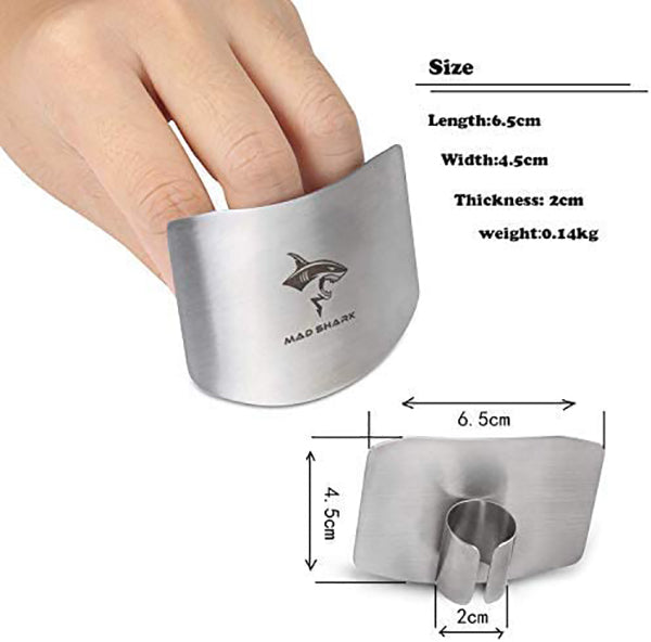 MAD SHARK Chef Stainless Steel Finger Guard