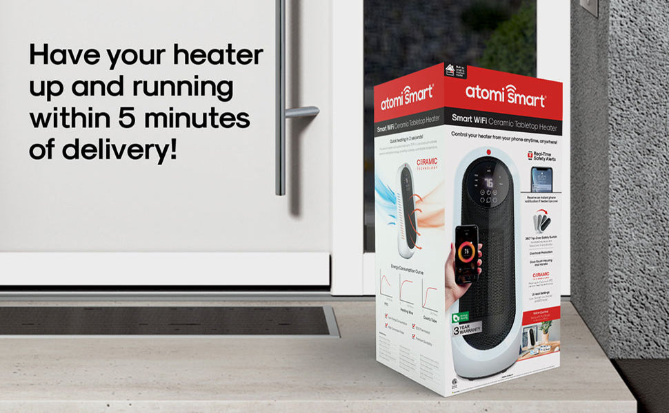 Smart Wireless Tabletop Heater