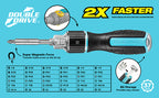 Auto Self-Loading Ratchet Screwdriver Set