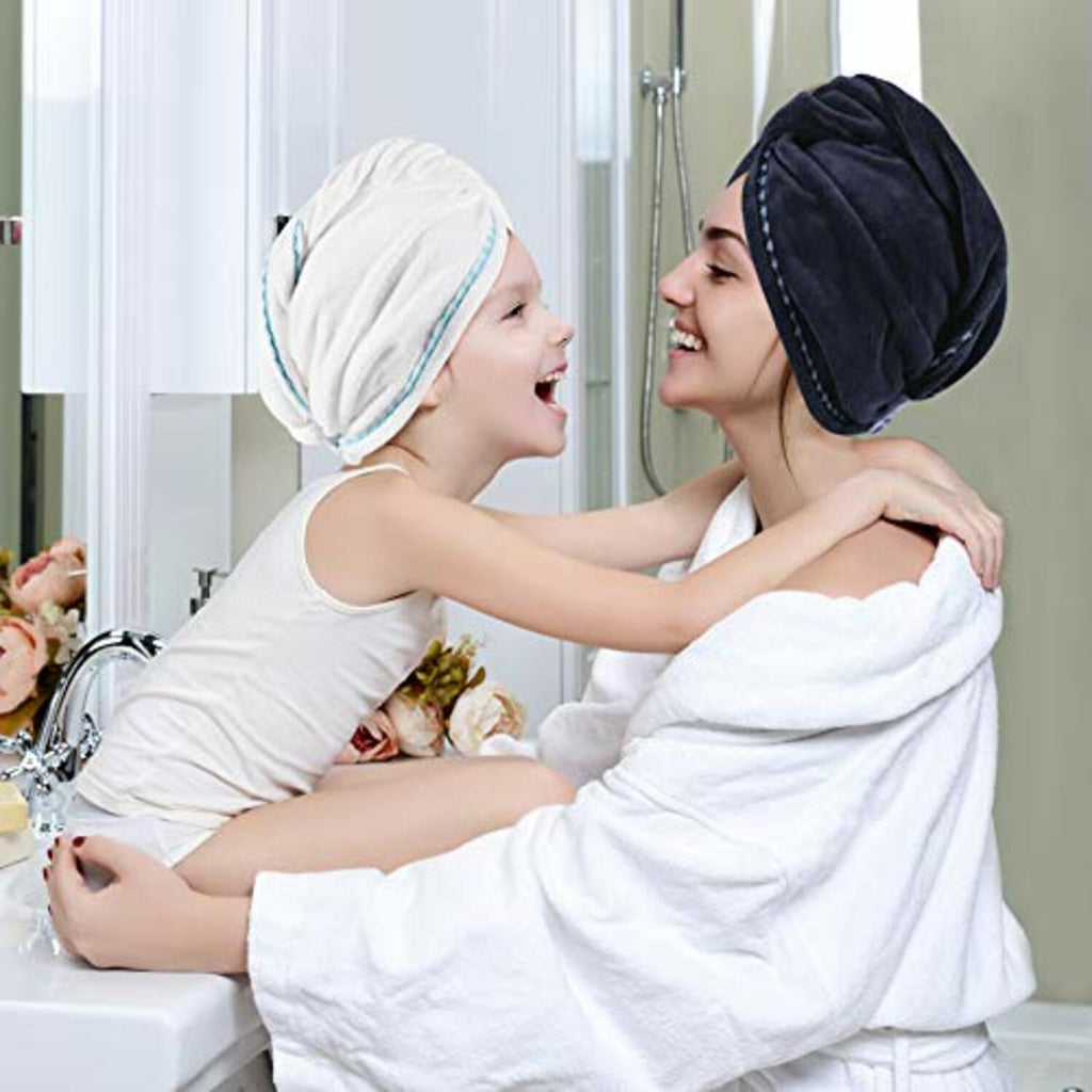 Microfiber Quick Dry Hair Wrap Towels