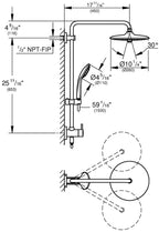 Retro-Fit Shower System