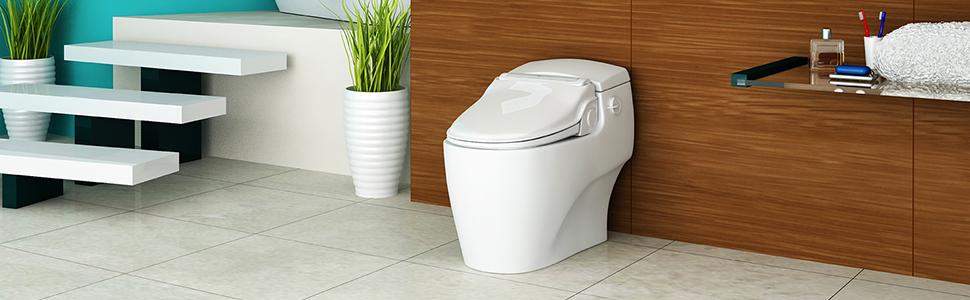 Supreme BB-1000 Round White Bidet Toilet Seat