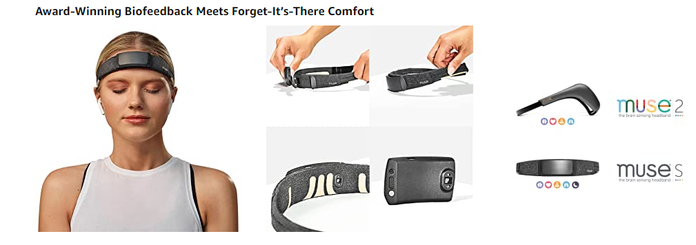 MUSE S: The Brain Sensing Headband