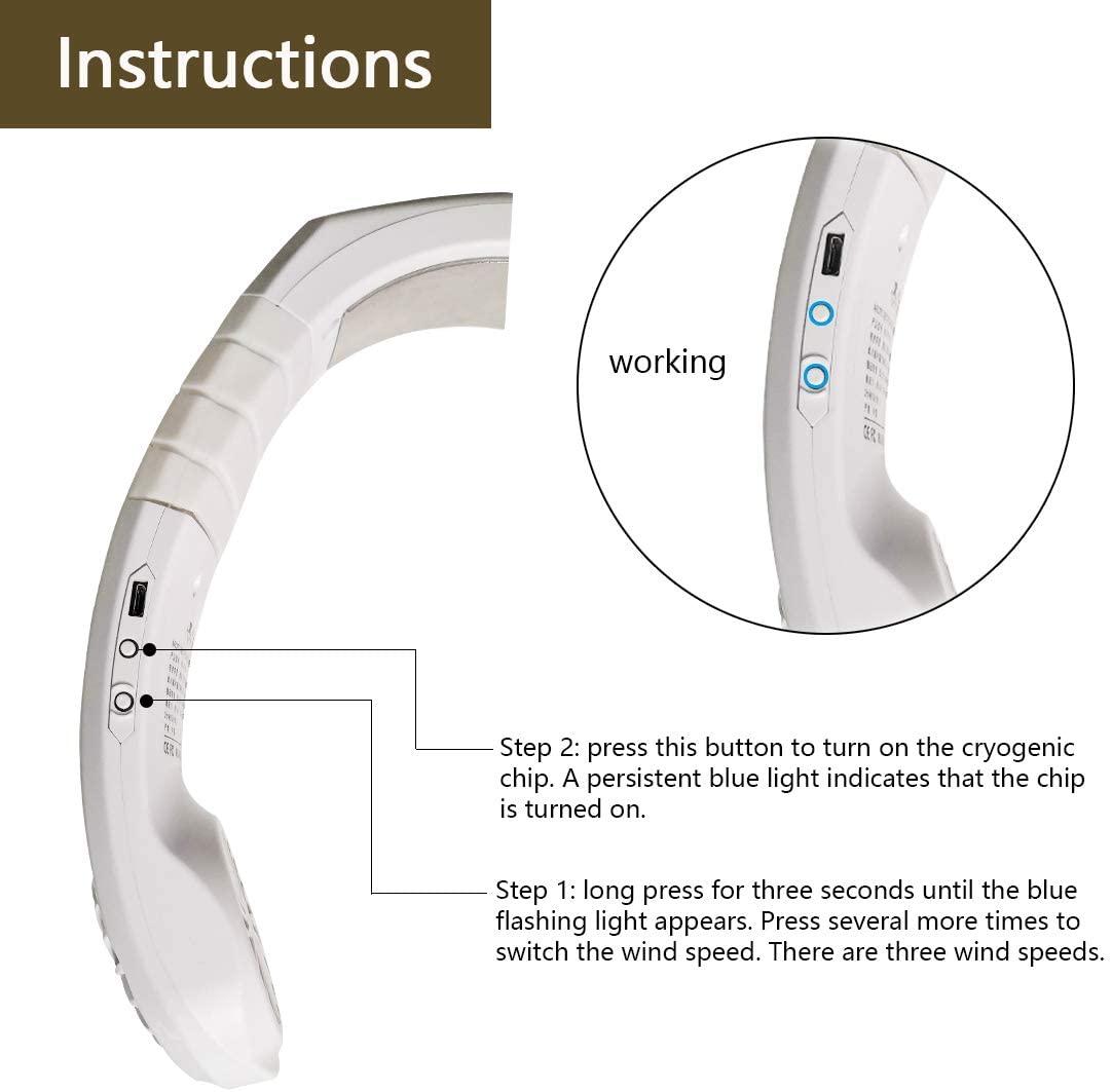 Hands Free Personal Fan