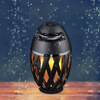 Flame Table Lamp with Speaker