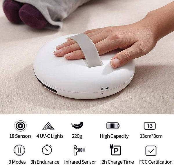 Portable Smart Bacteria Killing Robot