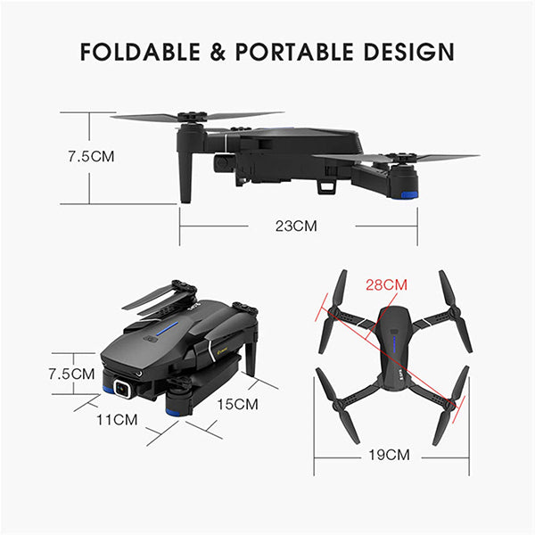 EACHINE E520S GPS Drone with 4K Camera for Adults