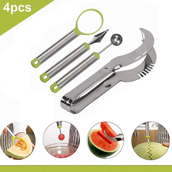 Stainless Steel Fruit Carving Slicer Set