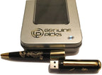 Elegant Ballpoint Pen USB Flash Drive
