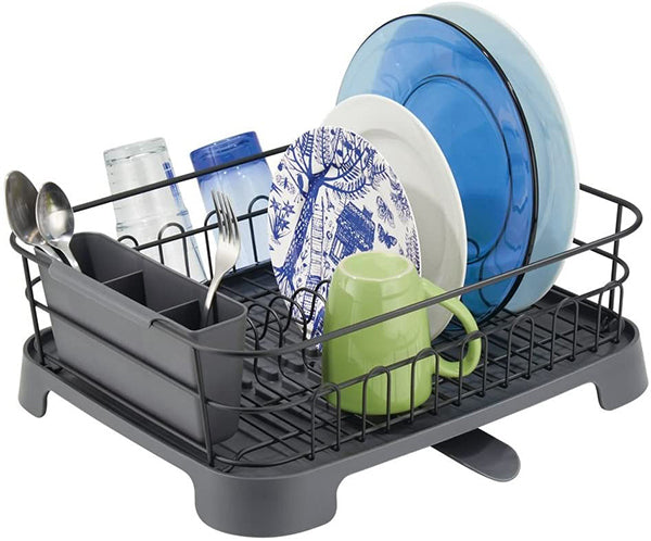 Kitchen Countertop with Removable Cutlery Tray and Drainboard