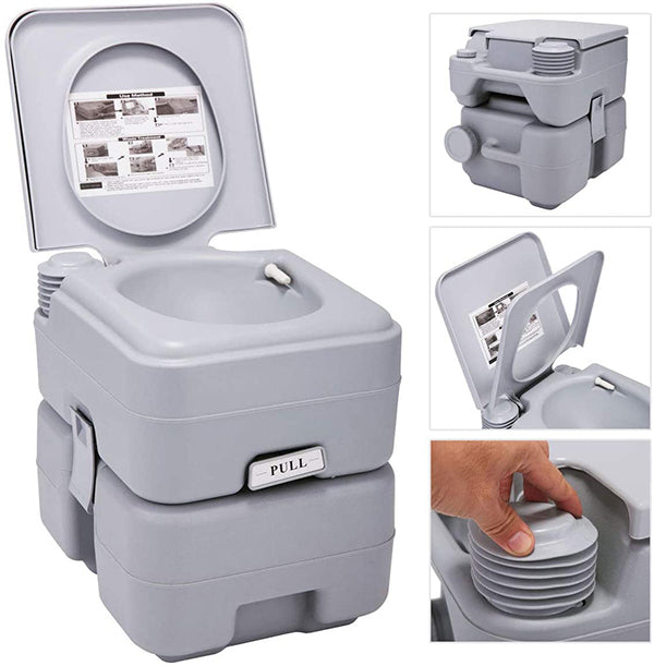 Flush Outdoor Toilet