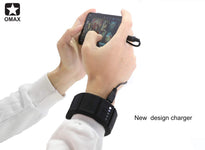 OMAX Wrist Wrapped Power Bank Battery Charger