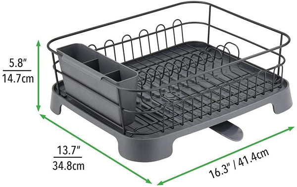 Kitchen Countertop with Removable Cutlery Tray and Drainboard