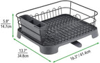 Kitchen Countertop with Removable Cutlery Tray and Drainboard