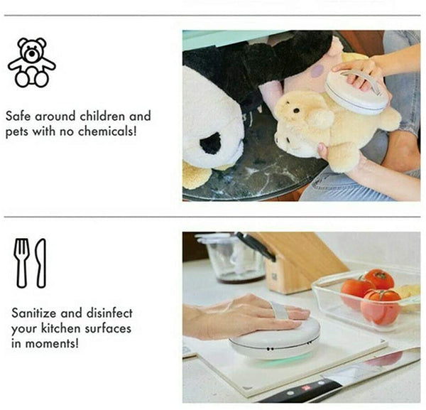 Portable Smart Bacteria Killing Robot