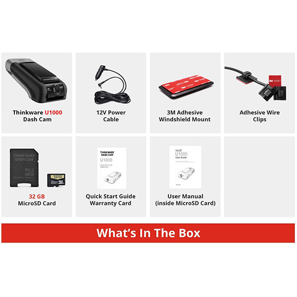 THINKWARE U1000 4k Dash Cam