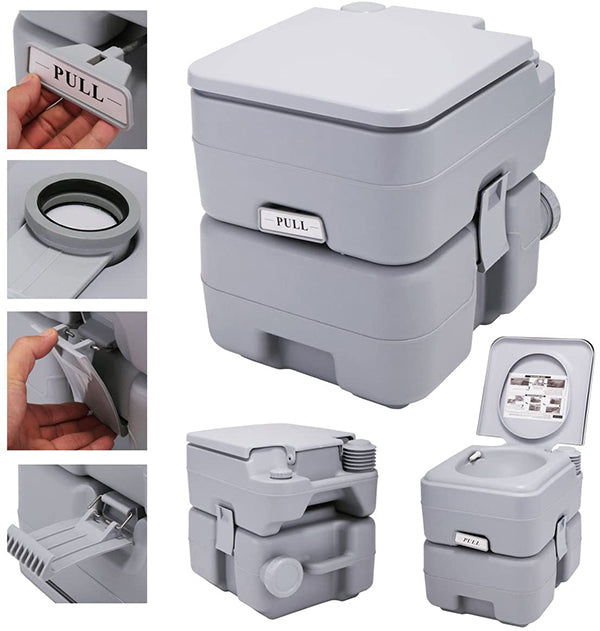 Flush Outdoor Toilet