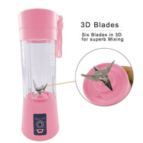 Portable Electric Juicer,Pink