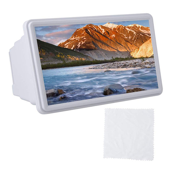 Universal 12 Inch Mobile Phone 3D Retractable Screen Magnifier