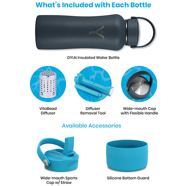 Insulated DYLN Alkaline Water Bottle