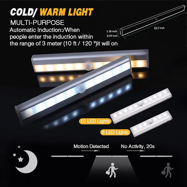 Induction LED Light with Motion Sensor