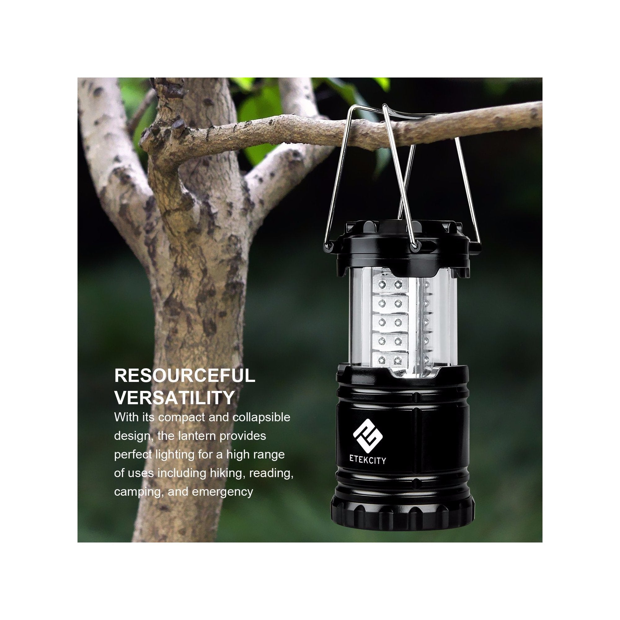 Portable Outdoor LED Camping Lantern Flashlights