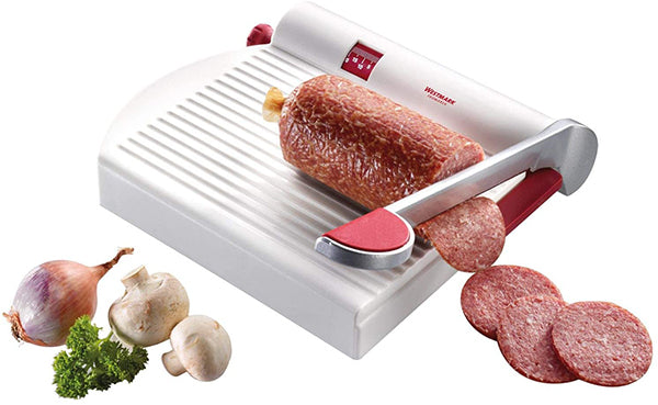 Food Slicer with Board and Adjustable Thickness Dial