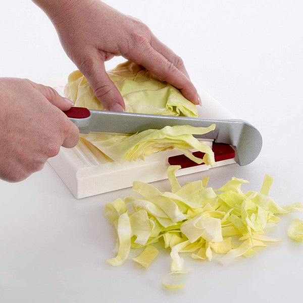 Food Slicer with Board and Adjustable Thickness Dial