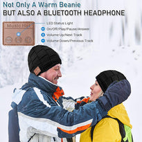 Unisex Knit Bluetooth Beanie Winter Music Hat