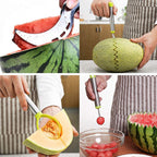 Stainless Steel Fruit Carving Slicer Set