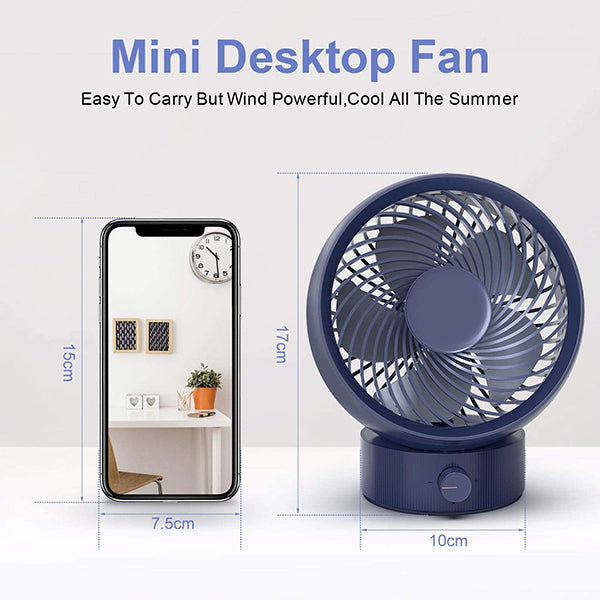 Gafild Mini USB Powered Desk Fan