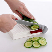 Food Slicer with Board and Adjustable Thickness Dial