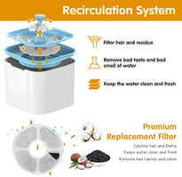 Healthy and Hygienic Automatic Pet Water Fountain