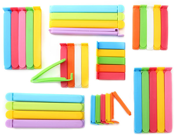 Plastic Sealing Clips for Food and Snack Bag (38 pcs)