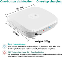Smartphone Charging Station Disinfection Box