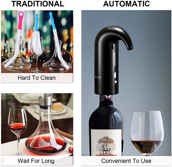 RICANK Electric Wine Aerator Pourer