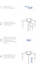 Magnetic Eyeglass Holder