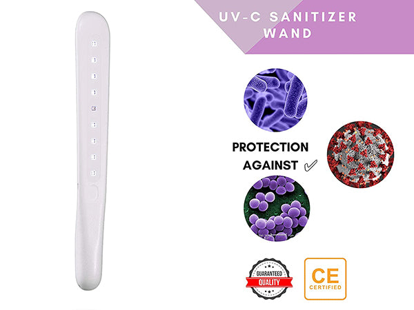 Portable Medical Grade UV-C Sanitizer Wand